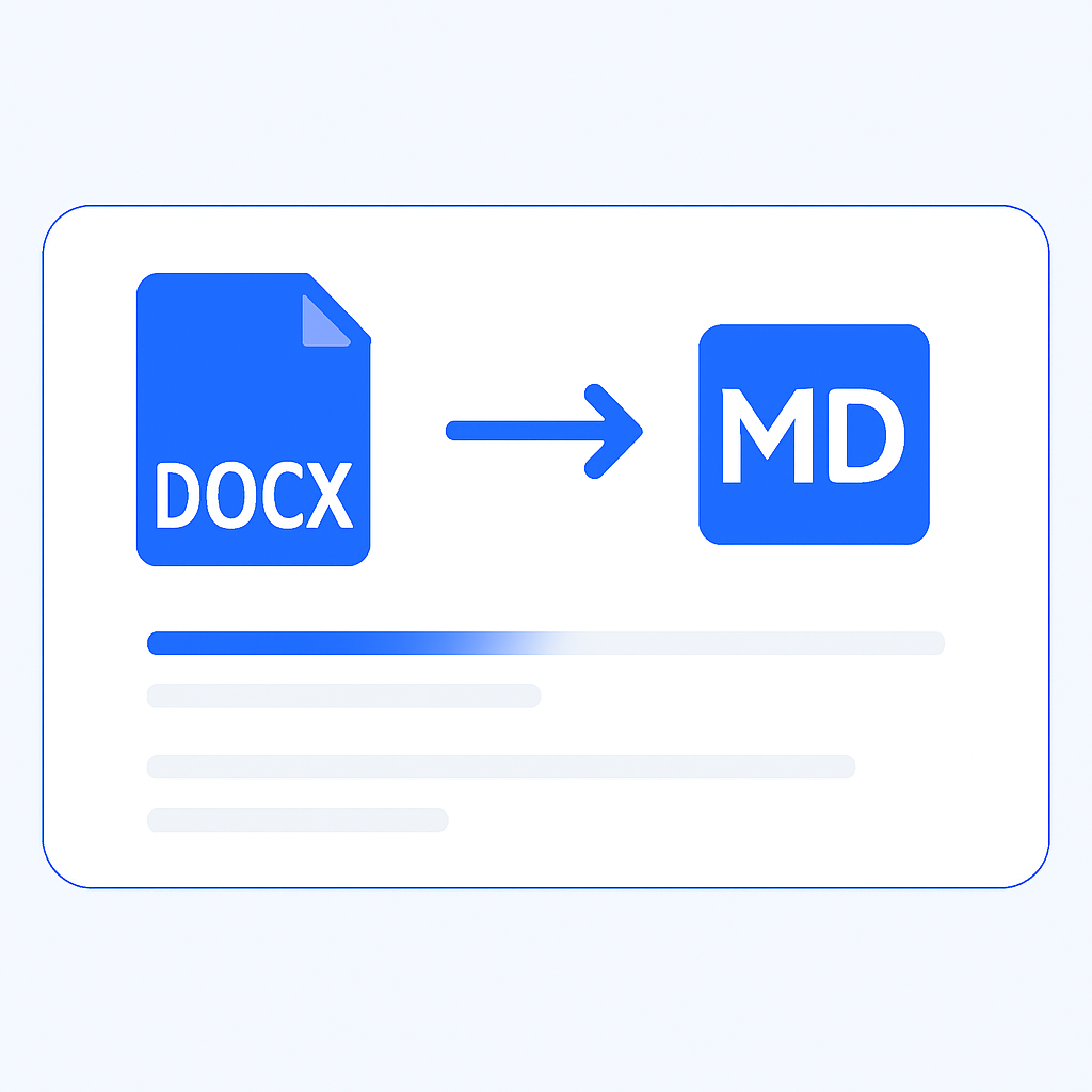Convert DOCX to Markdown