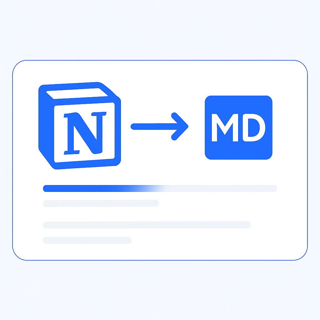 Convert Notion to Markdown