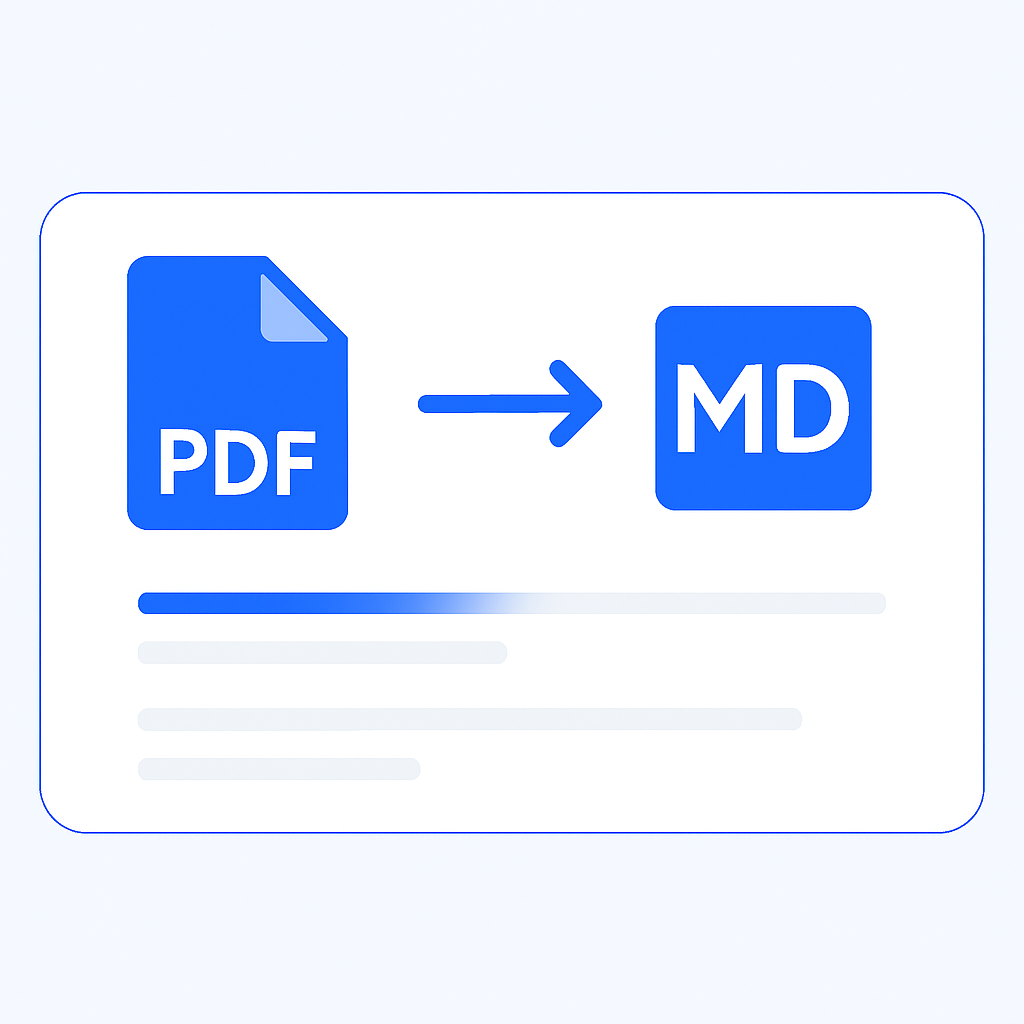 Convert PDF to Markdown