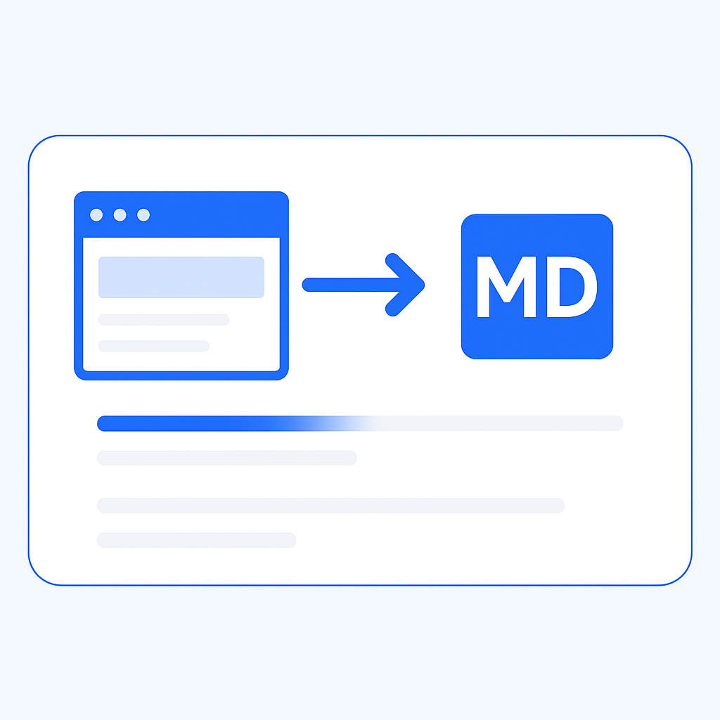 Convert Webpage to Markdown